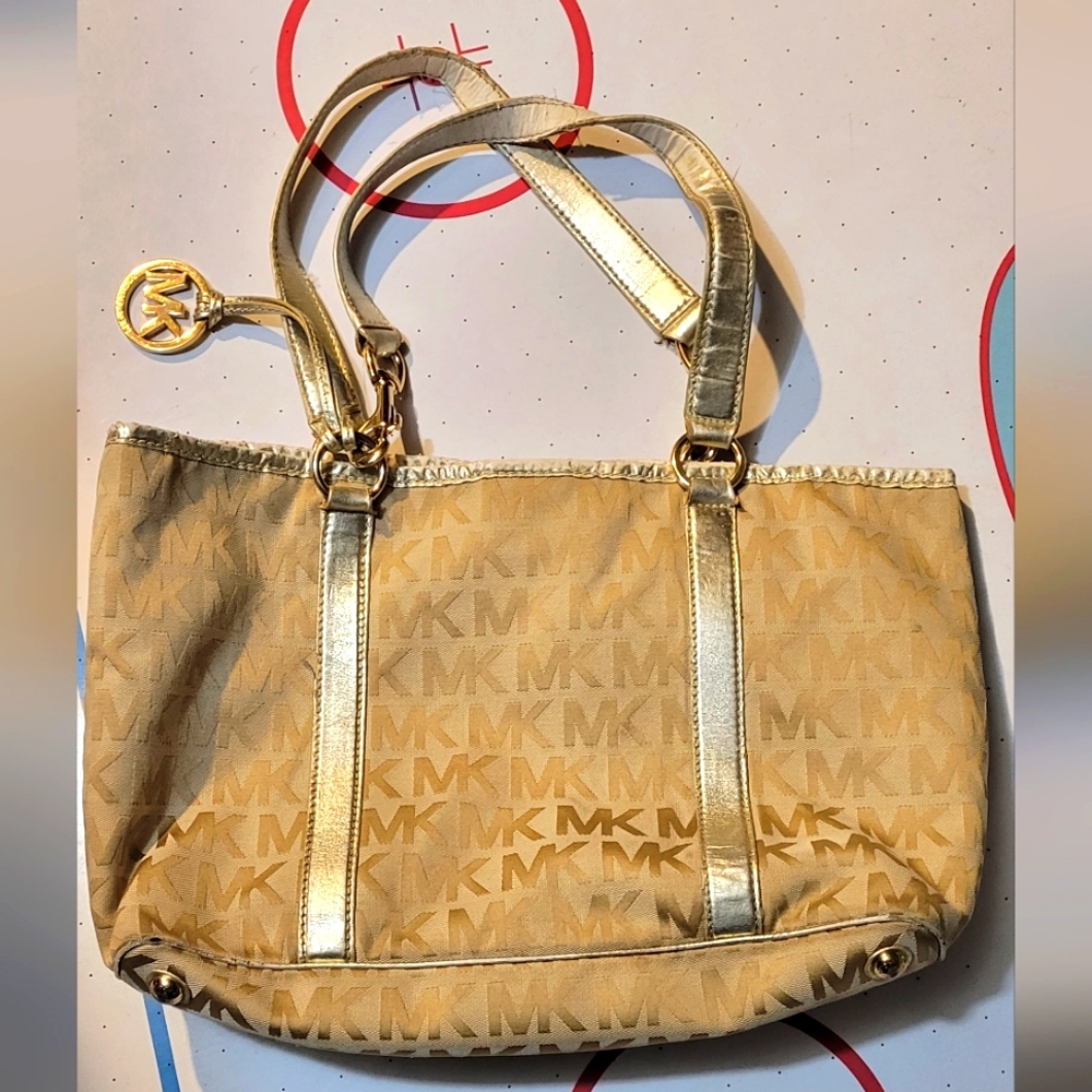 Blonde MK Tote